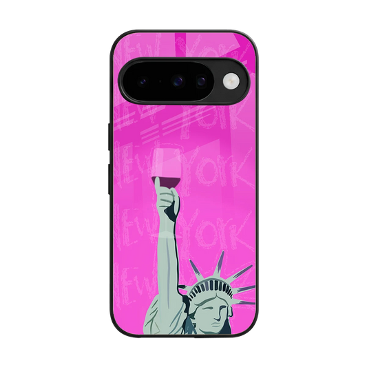Freedom Toast back phone cover | glass case for google pixel 10