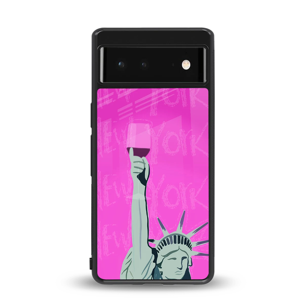Freedom Toast back phone cover | glass case for google pixel 6