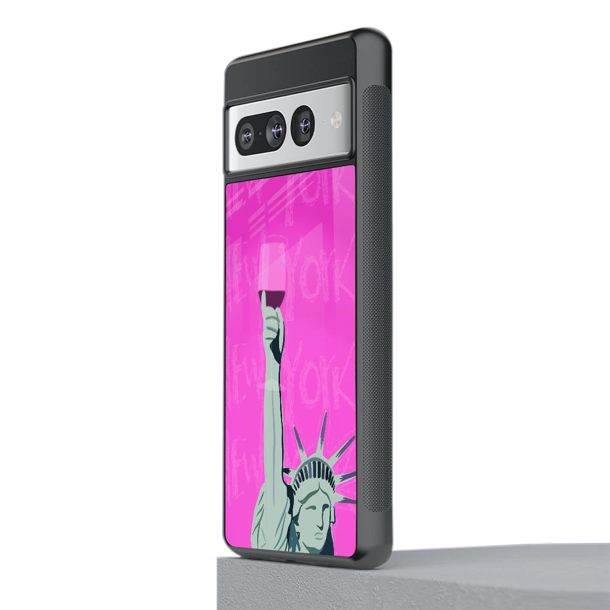 Freedom Toast stylish phone case for google pixel 7 pro | glossy glass and slim fit