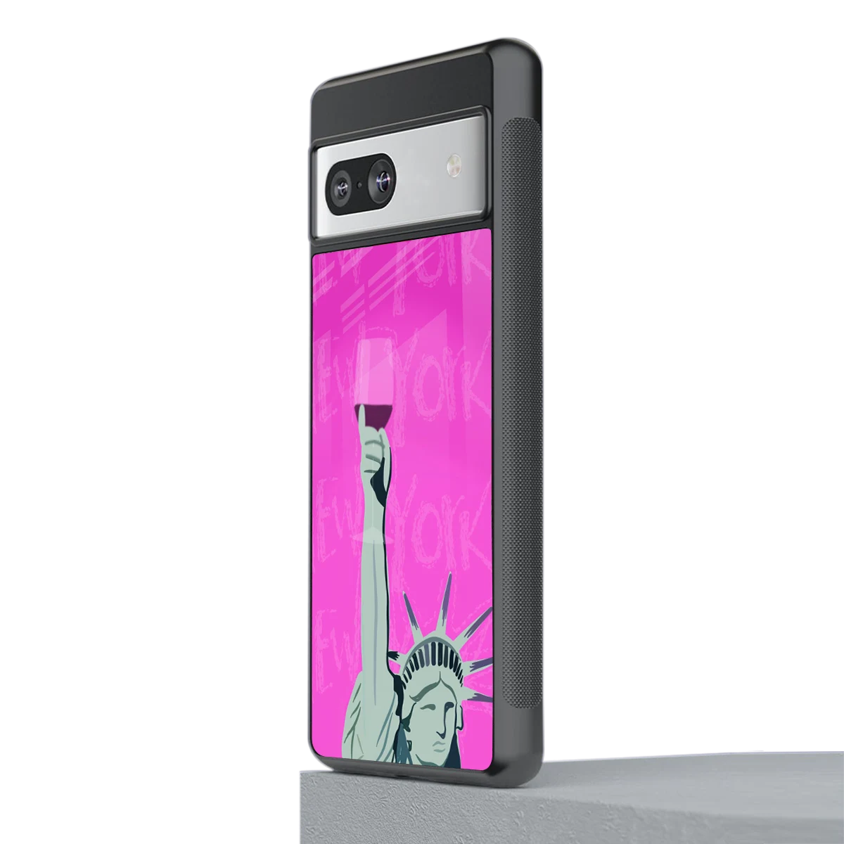 Freedom Toast stylish phone case for google pixel 7 | glossy glass and slim fit