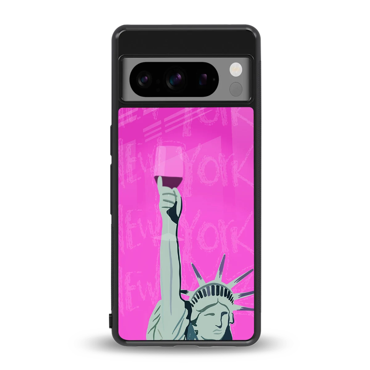 Freedom Toast back phone cover | glass case for google pixel 8 pro
