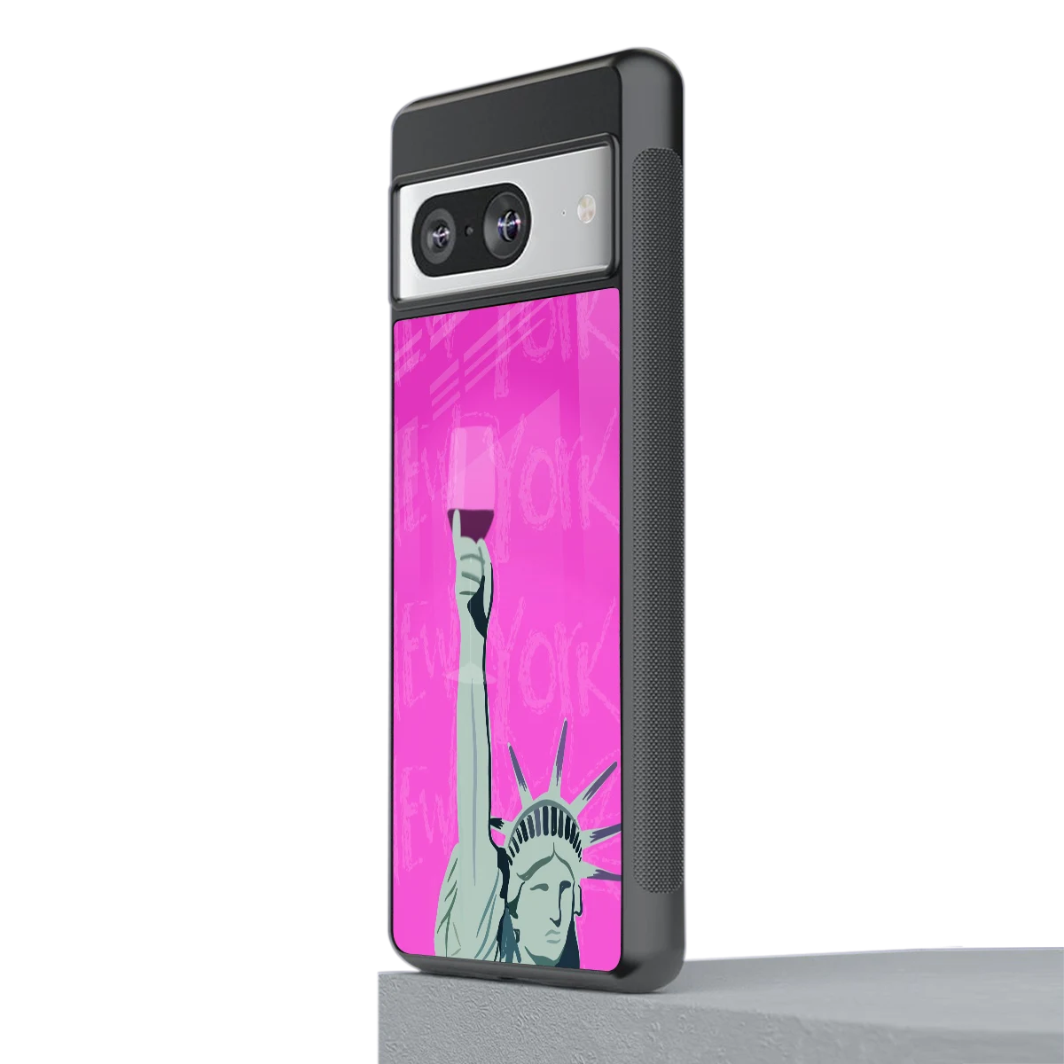 Freedom Toast stylish phone case for google pixel 8 | glossy glass and slim fit
