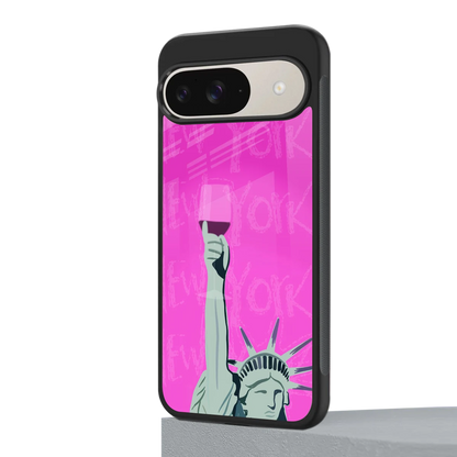 Freedom Toast google pixel 9 mobile cover | shockproof glass phone case