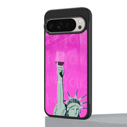 Freedom Toast google pixel 9 pro xl mobile cover | shockproof glass phone case