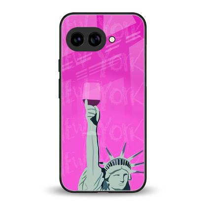 Freedom Toast back phone cover | glass case for google pixel 10a