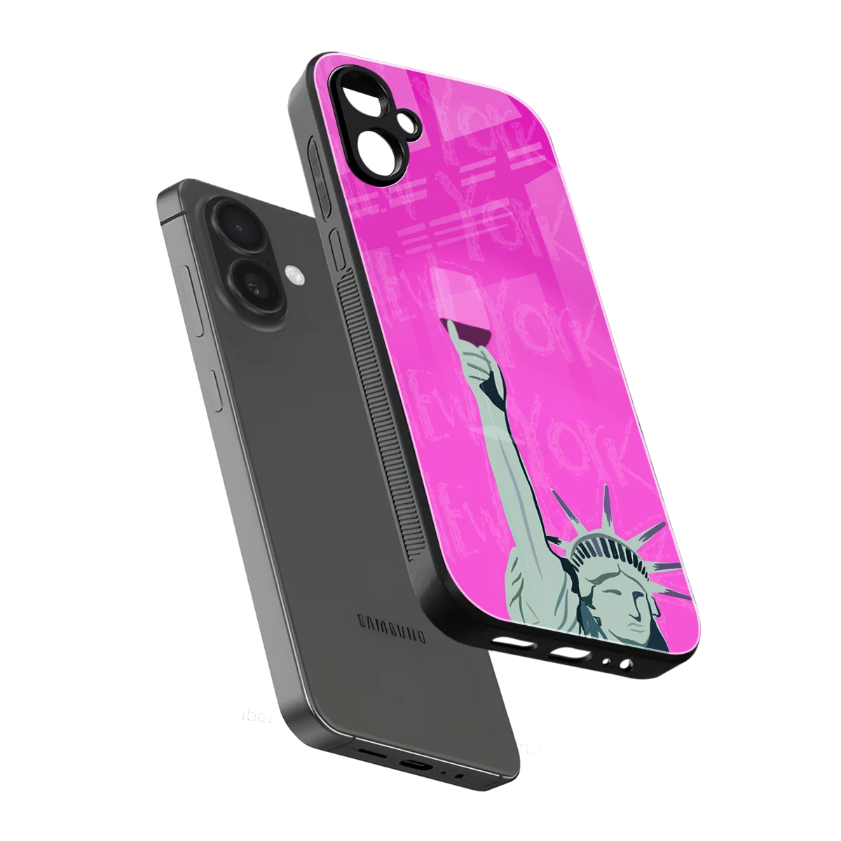 Freedom Toast sleek samsung galaxy a06 5g cover with tempered glass back and TPU edges