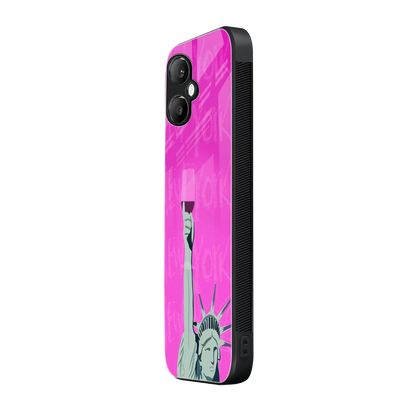 Freedom Toast samsung galaxy a06 5g mobile cover | shockproof glass phone case