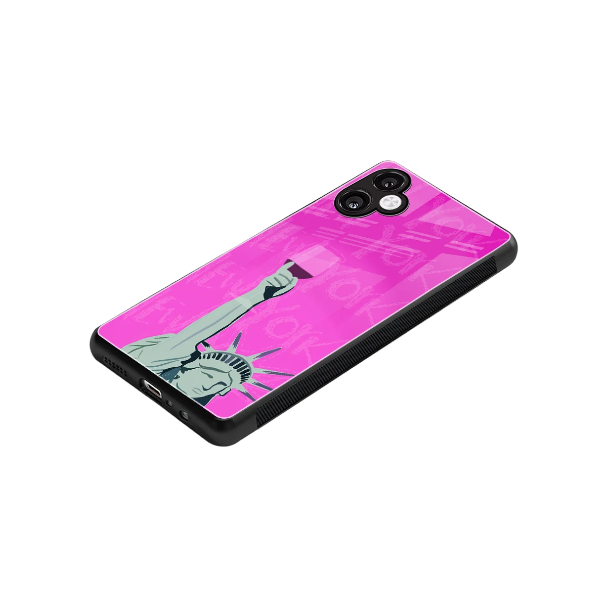 Freedom Toast stylish phone case for samsung galaxy a06 5g | glossy glass and slim fit
