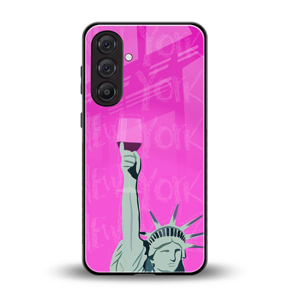 Freedom Toast back phone cover | glass case for samsung galaxy a14 5g