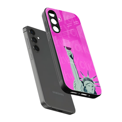 Freedom Toast sleek samsung galaxy a14 5g cover with tempered glass back and TPU edges