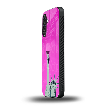 Freedom Toast samsung galaxy a14 5g mobile cover | shockproof glass phone case