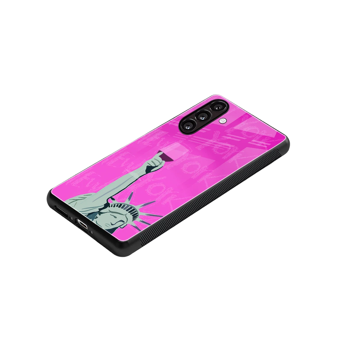 Freedom Toast stylish phone case for samsung galaxy a16 5g | glossy glass and slim fit