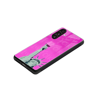 Freedom Toast stylish phone case for samsung galaxy a36 5g | glossy glass and slim fit