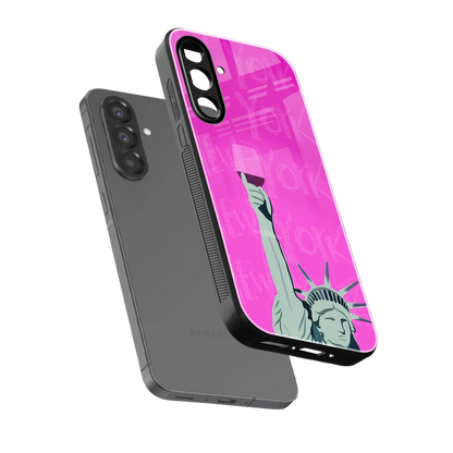 Freedom Toast sleek samsung galaxy a36 5g cover with tempered glass back and TPU edges