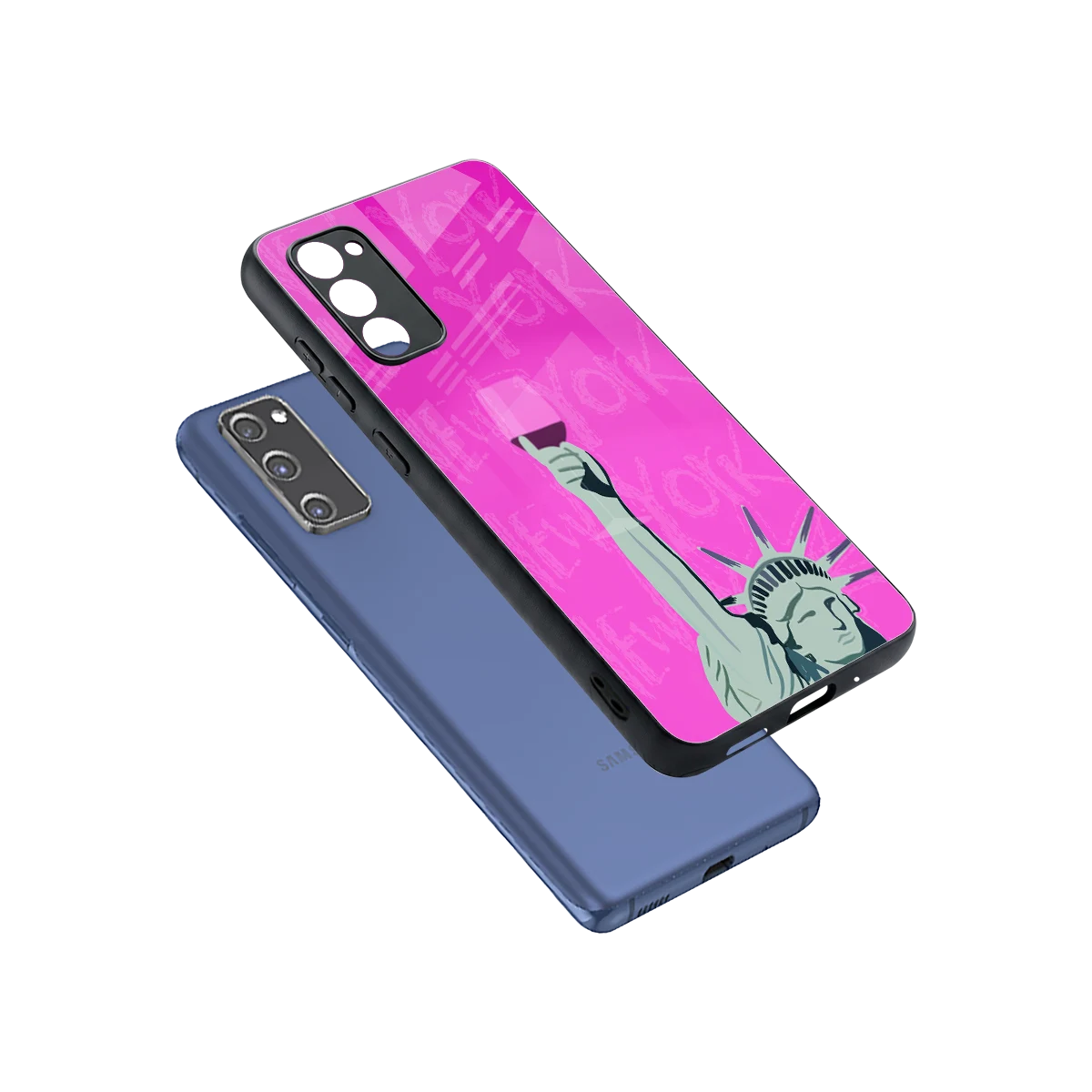 Freedom Toast sleek samsung galaxy s20 fe cover with tempered glass back and TPU edges