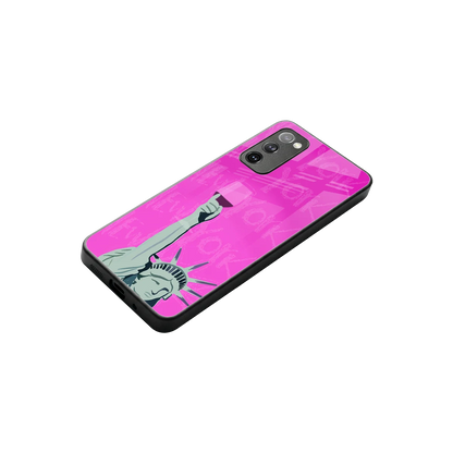 Freedom Toast stylish phone case for samsung galaxy s20 fe | glossy glass and slim fit