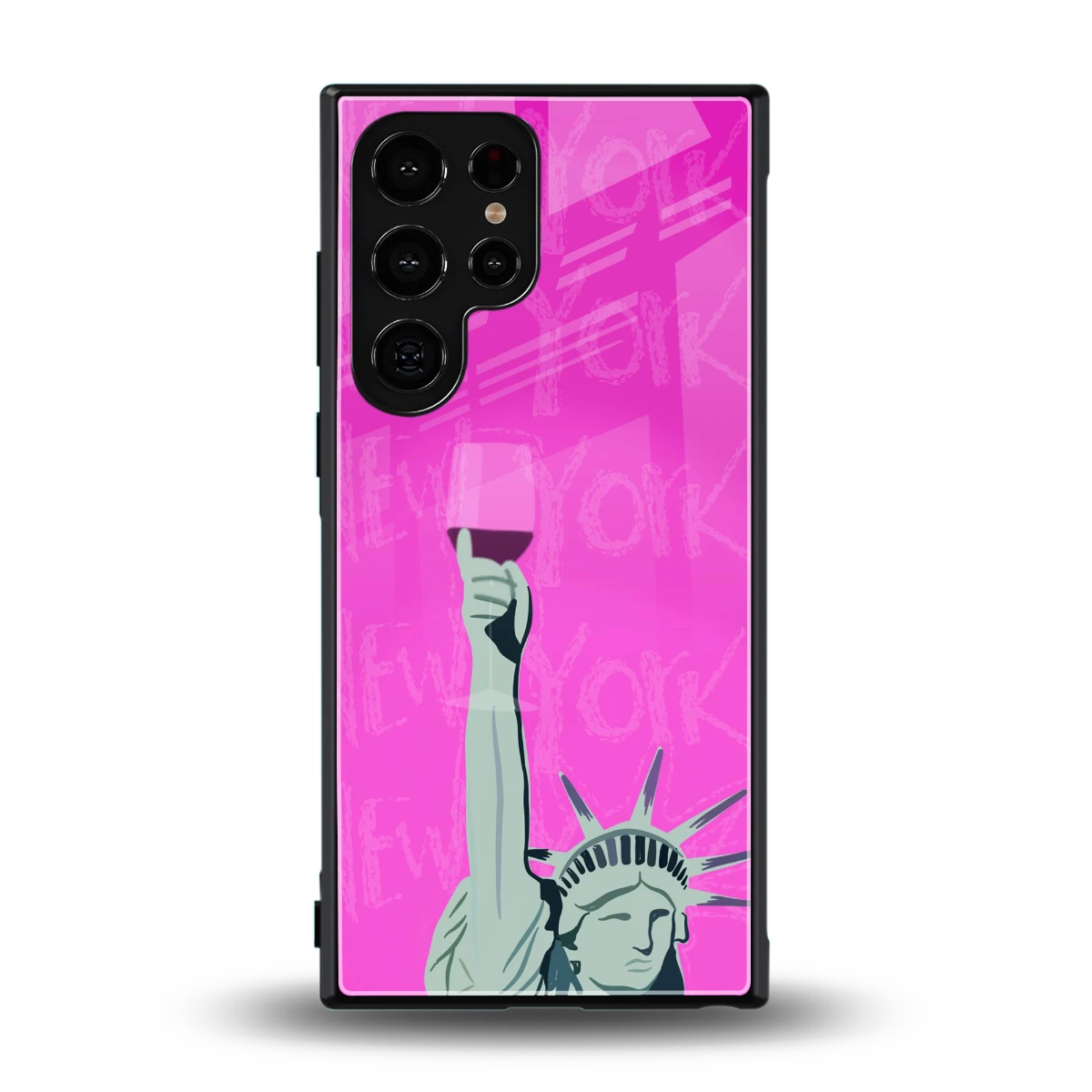 Freedom Toast back phone cover | glass case for samsung galaxy s24 ultra