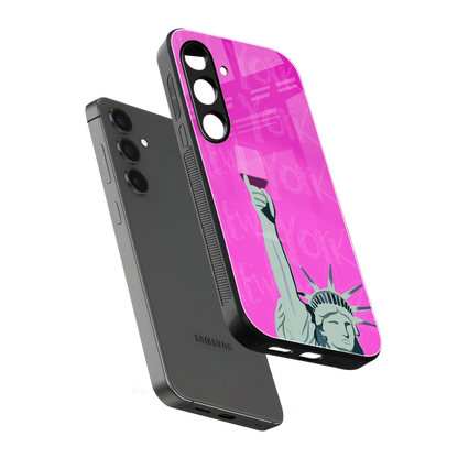 Freedom Toast sleek samsung galaxy s25 cover with tempered glass back and TPU edges