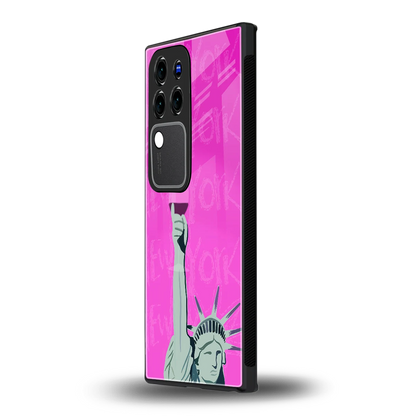 Freedom Toastvivo v30 pro mobile cover | shockproof glass phone case
