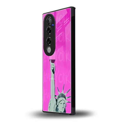 Freedom Toast vivo v40 pro mobile cover | shockproof glass phone case