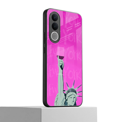 Freedom Toast vivo v70 fe mobile cover | shockproof glass phone case