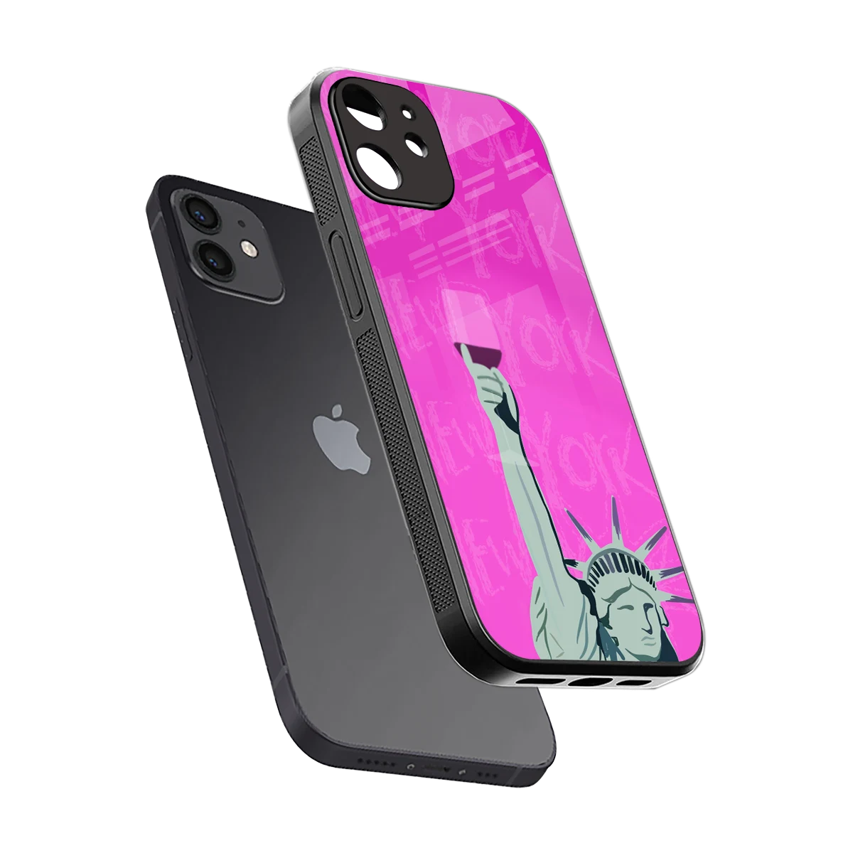 Freedom Toast sleek iphone 11 cover with tempered glass back and TPU edges