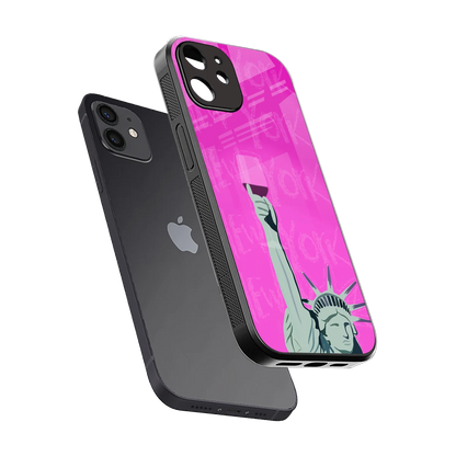Freedom Toast sleek iphone 11 cover with tempered glass back and TPU edges