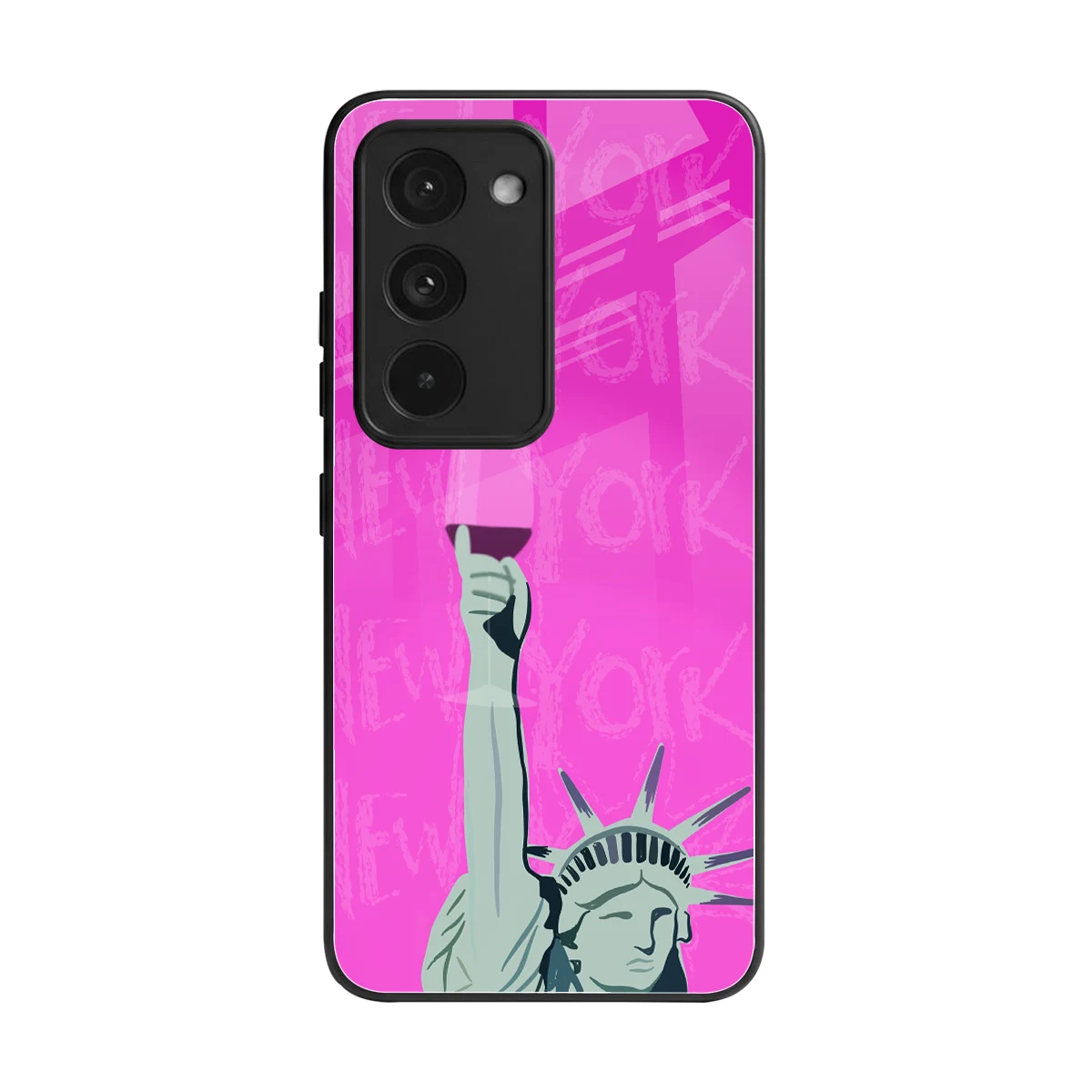 Freedom Toast back phone cover | glass case for redmi 15 5g