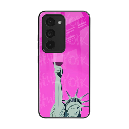 Freedom Toast back phone cover | glass case for redmi 15 5g