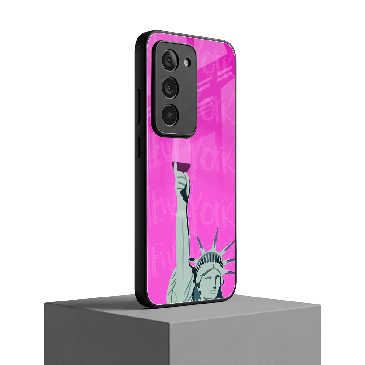 Freedom Toast redmi 15 5g mobile cover | shockproof glass phone case