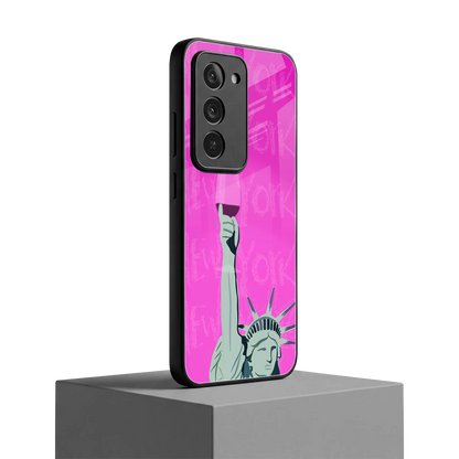 Freedom Toast redmi 15 5g mobile cover | shockproof glass phone case