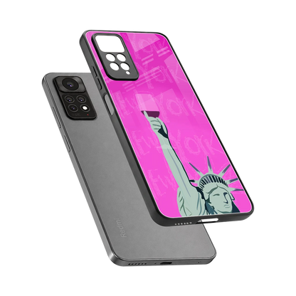 Freedom Toast sleek redmi note 11 pro cover with tempered glass back and TPU edges