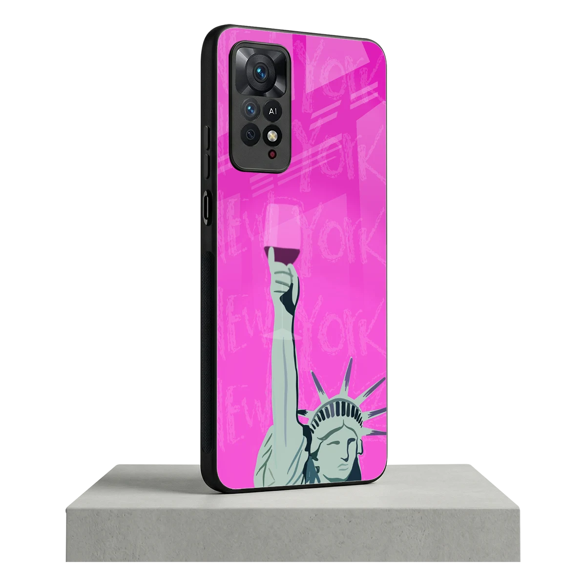 Freedom Toast redmi note 11 pro mobile cover | shockproof glass phone case