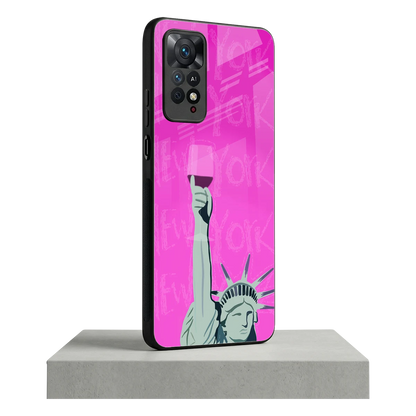 Freedom Toast redmi note 11 pro mobile cover | shockproof glass phone case