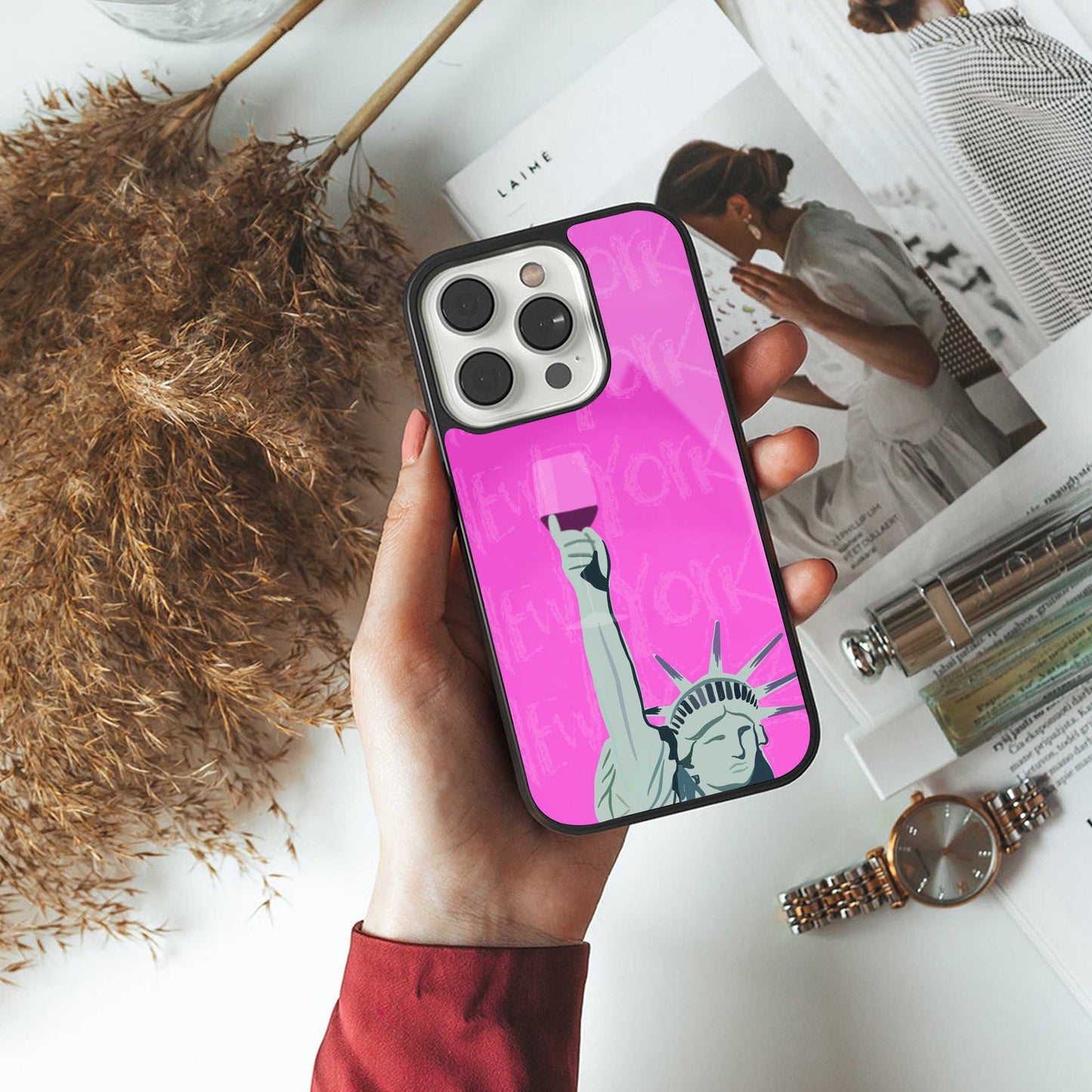 Freedom Toast Phone Case for Iphone 16 | Glass Case