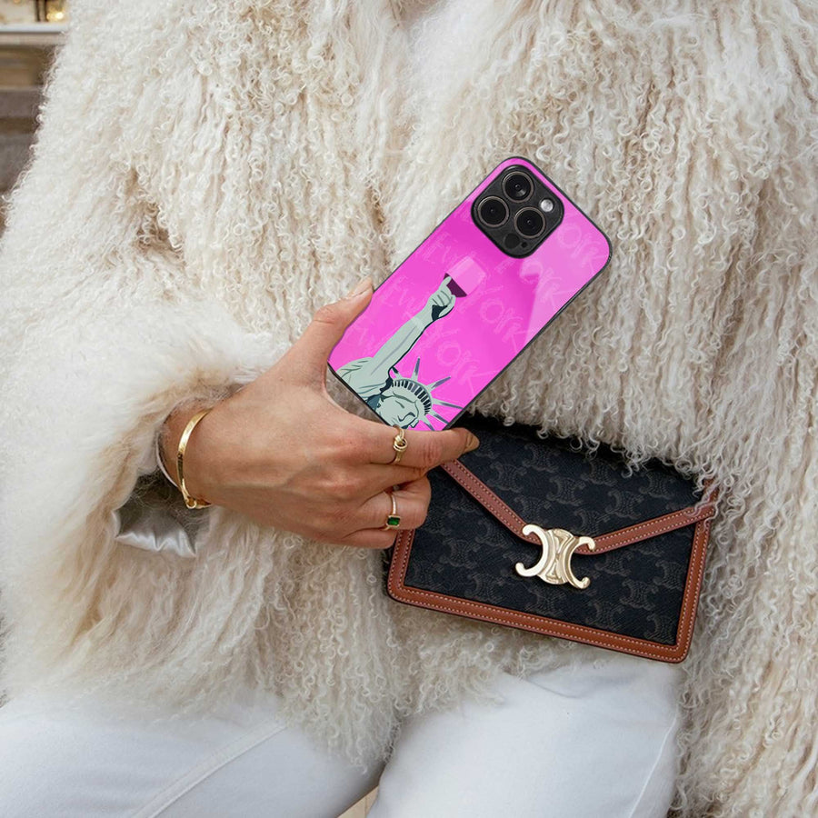 Freedom Toast Phone Case for Iphone 15 Pro | Glass Case