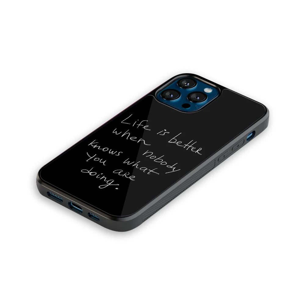 Luxury Glass Back Mobile Cover for iPhone, Samsung Galaxy, OnePlus, Pixel, Redmi & More