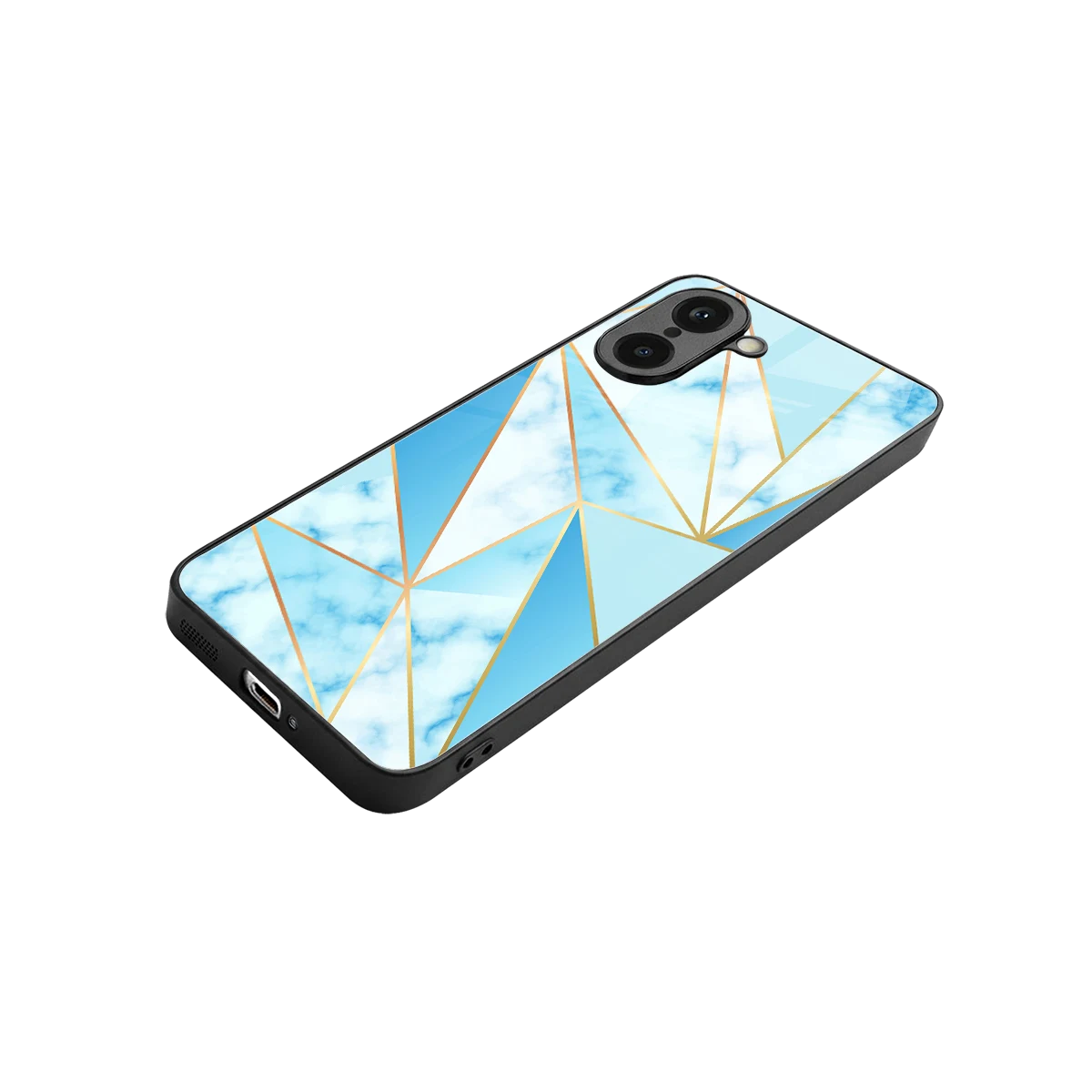 French Marble stylish phone case for oneplus nord ce5 5g | glossy glass and slim fit