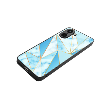 French Marble stylish phone case for oneplus nord ce5 5g | glossy glass and slim fit