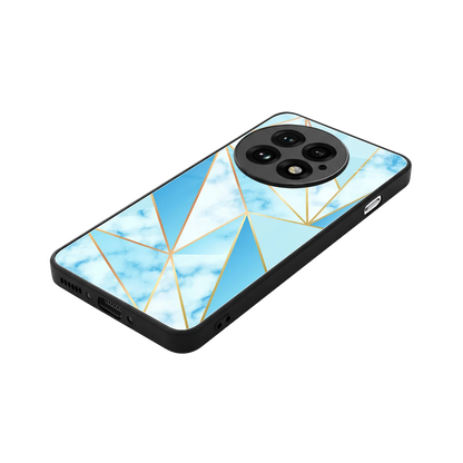 French Marble stylish phone case for oneplus 13 | glossy glass and slim fit