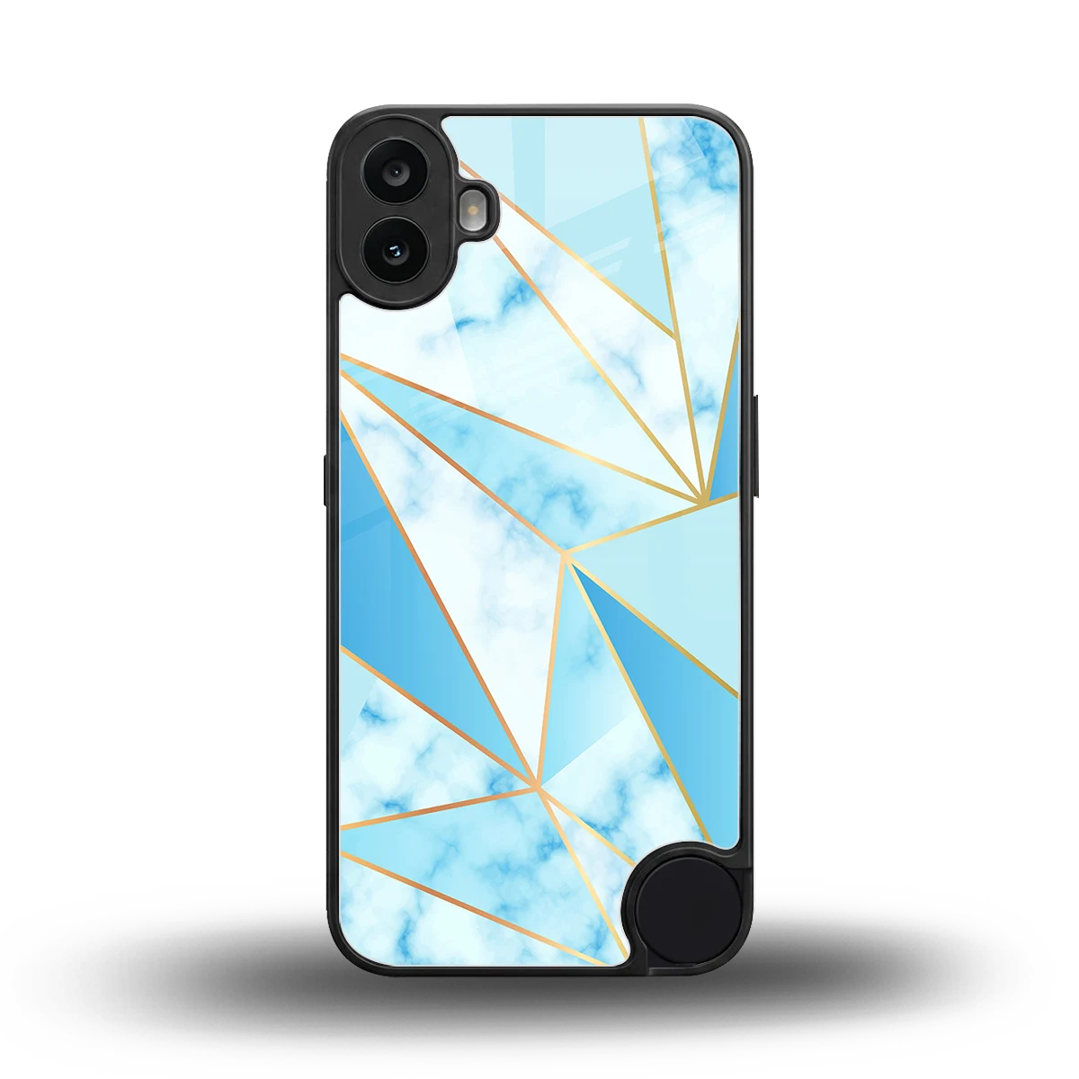 French Marble back phone cover | glass case for cmf nothing phone 1