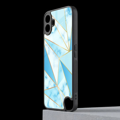 French Marble cmf nothing phone 1 mobile cover | shockproof glass phone case