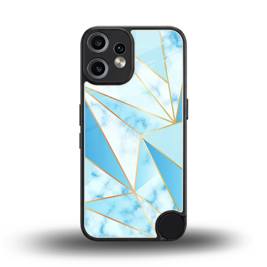 French Marble back phone cover | glass case for cmf nothing phone 2 pro
