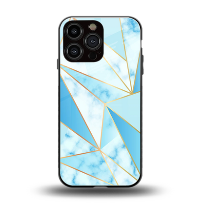 French Marble back phone cover | glass case for iphone 11 pro max