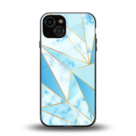 French Marble back phone cover | glass case for iphone 13