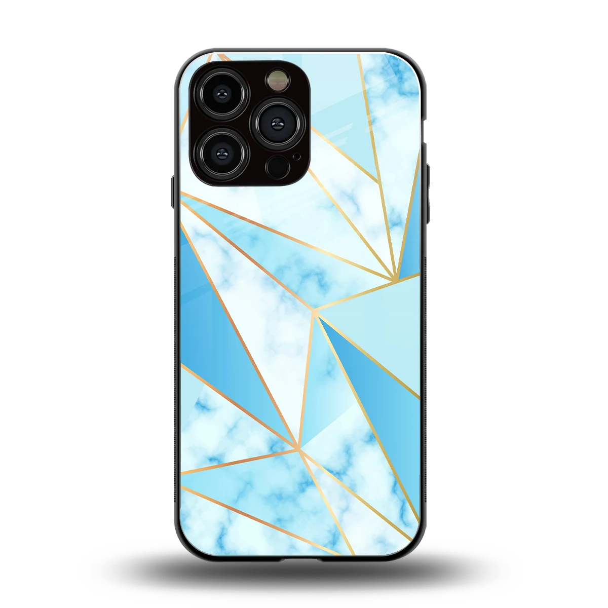 French Marble back phone cover | glass case for iphone 16 pro max