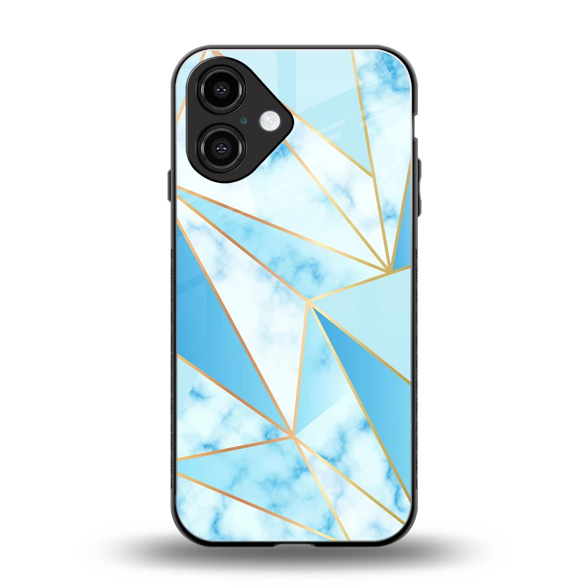 French Marble back phone cover | glass case for iphone 16
