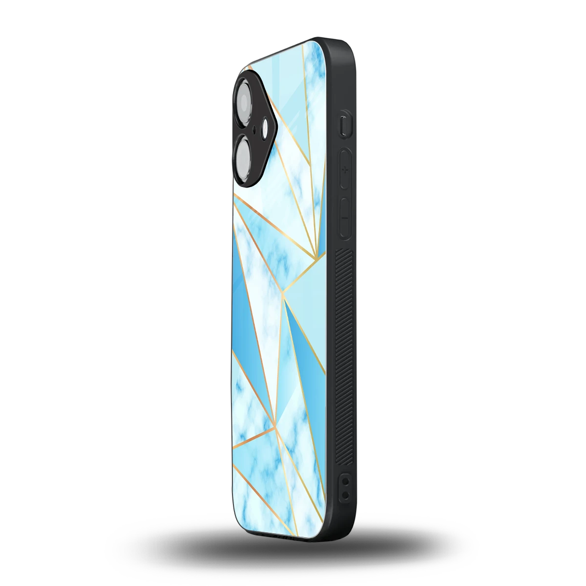 French Marble iPhone 16 mobile cover | shockproof glass phone case