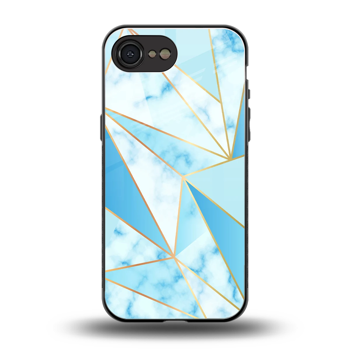 French Marble back phone cover | glass case for iphone 16e