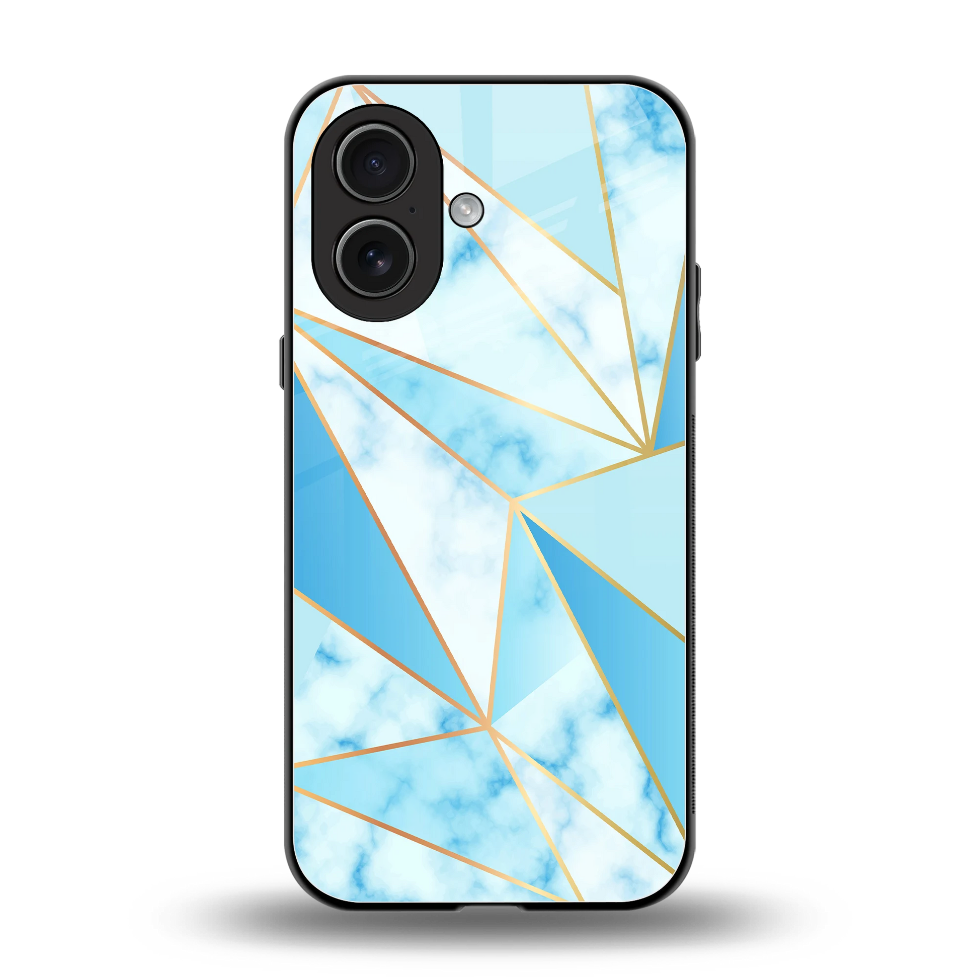 French Marble back phone cover | glass case for iphone 17